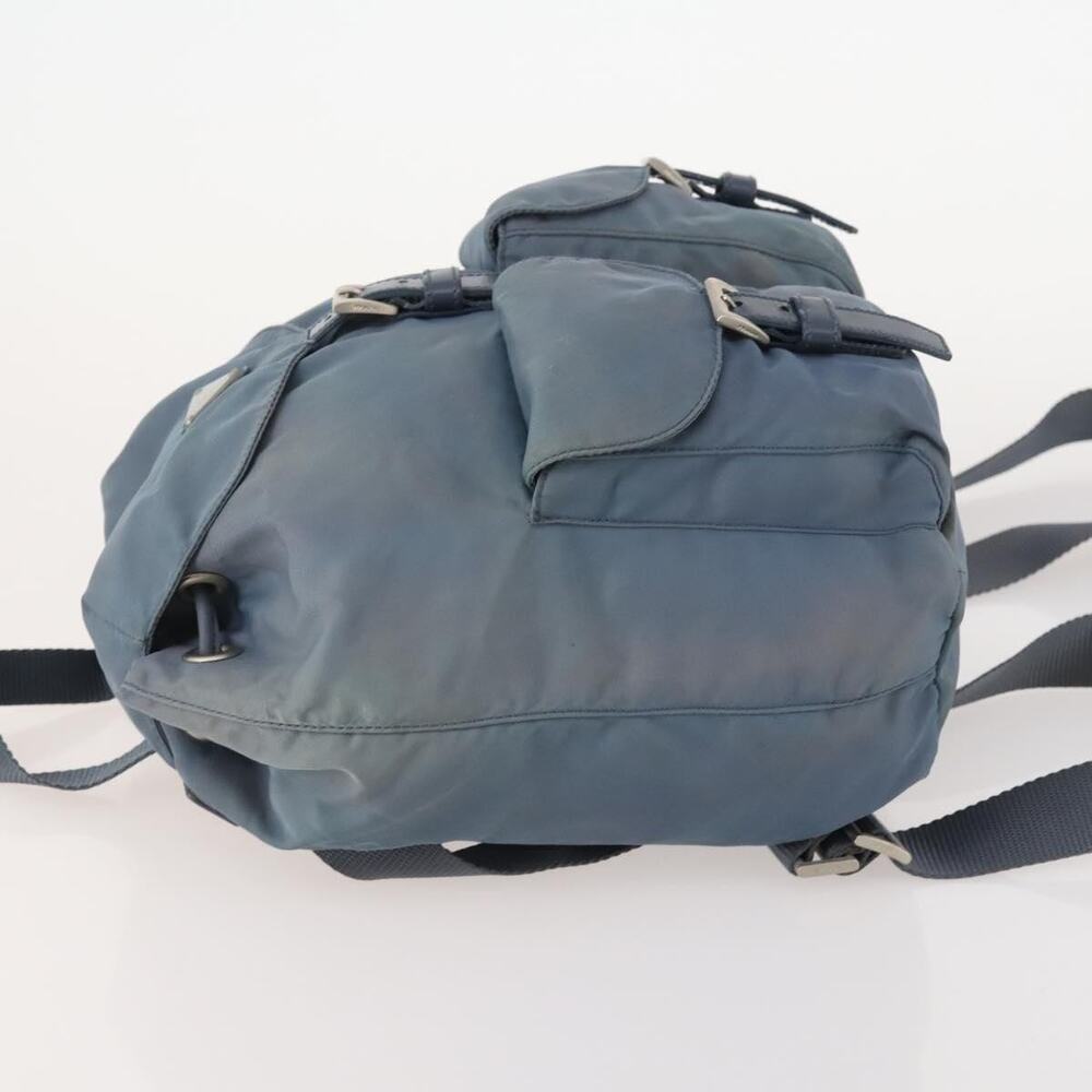 Prada Nylon Backpack Blue - Picture 4 of 16